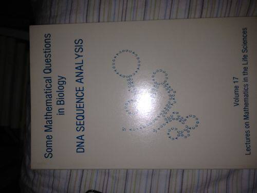 【预售】Some Mathematical Questions in Biology--DNA Sequence Analysis