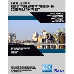 预订 An evaluation of preventive measures at an indium-tin oxide production facility: 9781493565092