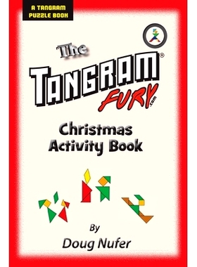 预订 Tangram Fury Christmas Activity Book: 9781512370591