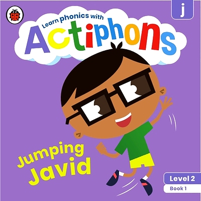 预订 Actiphons Level 2 Book 1 Jumping Javid: Learn Phonics and Get Active with Actiphons!: 9780241389966
