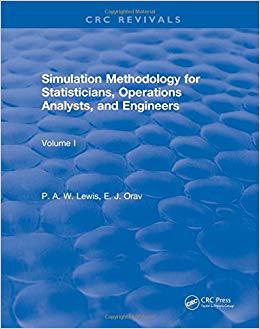 【预售】Simulation Methodology for Statisticians, Operations Analysts, and Engineers (1988)