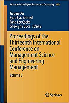 【预售】Proceedings of the Thirteenth International Conference on Management Science and Engineering Management