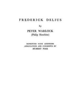 【预售】Frederick Delius