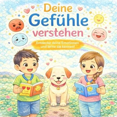 预订 Deine Gefühle verstehen: Entdecke deine Emotionen und lerne sie kennen, ein Mitmachbuch für Kinder zum Thema Gef