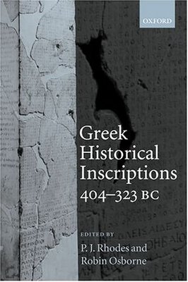 【预订】Greek Historical Inscriptions, 404-323 BC