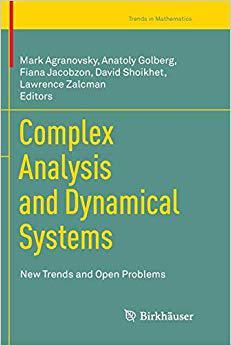 【预售】Complex Analysis and Dynamical Systems: New Trends and Open Problems