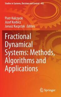 Dynamical Systems Applications 预订 9783030899714 and Fractional Algorithms Methods