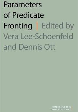 [预订]Parameters of Predicate Fronting 9780197545553