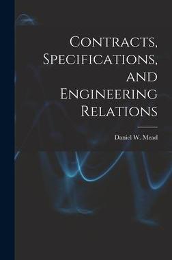 [预订]Contracts, Specifications, and Engineering Relations 9781013797484