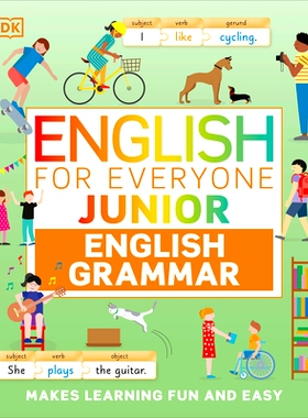 预订 English for Everyone Junior English Grammar: A Simple, Visual Guide to English: 9780744060188