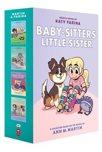 儿童英语课外读物桥梁书 Sitters Graphic Baby 图像小说 保姆小妹系列漫画版 英文原版 Novels 保姆俱乐部 Little 4合集 Sister