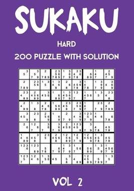 [预订]Sukaku Hard 200 Puzzle With Solution Vol 2: Exciting Sudoku variation, puzzle booklet, 2 puzzles per 9781711905860