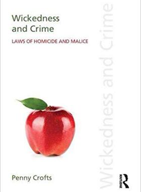 【预售】Wickedness and Crime