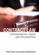 【预订】Contract Law: Commentaries, Cases and Perspectives
