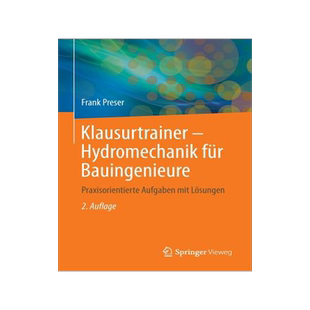 预订 Klausurtrainer - Hydromechanik für Bauingenieure