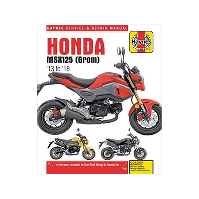 [预订]Honda Msx125 (Grom) ’13 to ’18: Haynes Service & Repair Manual 9781785214264