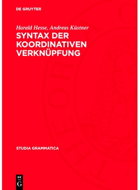 预订 Syntax der koordinativen Verknüpfung: 9783112709627
