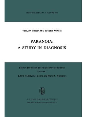 预订 Paranoia: A Study in Diagnosis: 9789027707055