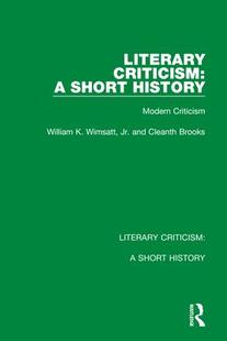 Criticism Literary Short 9780367692308 History 预订