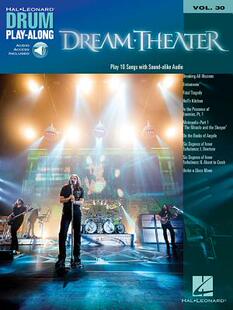 【预售】Dream Theater: Drum Play-Along Volume 30 [With Access Code]