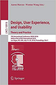 【预售】Design, User Experience, and Usability: Theory and Practice