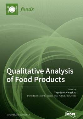 [预订]Qualitative Analysis of Food Products 9783036518466