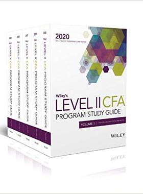 【预售】WileyS Level Ii Cfa® Program Study Guide 2020