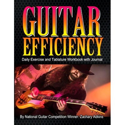 预订 Guitar Efficiency: Daily Exercise and Tablature Workbook with Journal: 9798652086442