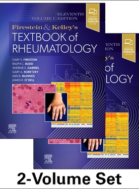 【预订】Firestein & Kelley’s Textbook of Rheumatology, 2-Volume Set