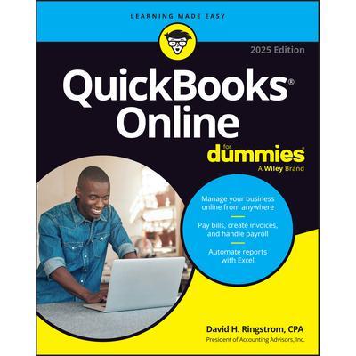 预订 Quickbooks Online For Dummies, 2025 Edition Quickbooks 在线达人迷，2025 年版: 9781394282029
