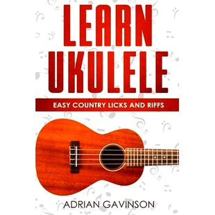 Easy 9781794171213 预订 Ukulele and Riffs Licks Learn Country