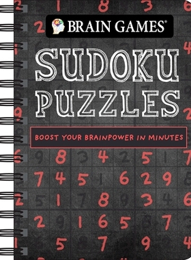 预订 Brain Games - To Go - Sudoku Puzzles (Chalkboard): Boost Your Brainpower in Minutes