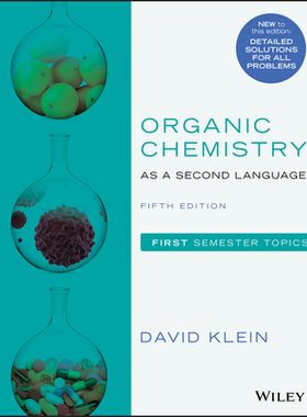 Organic Chemistry As A Second Language: First Semester Topics, Fifth Edition