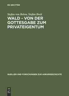 【预订】Wald - von der Gottesgabe zum Privateigentum 9783828200791