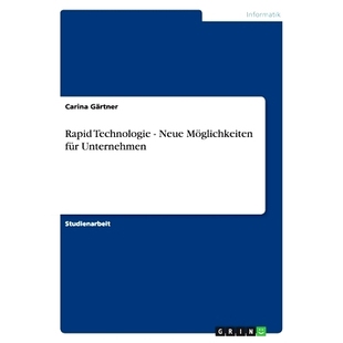 Neue Technologie Möglichkeiten für 9783640851201 预订 Unternehmen Rapid