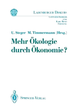 预订 Mehr Ökologie durch Ökonomie?: 9783540563648