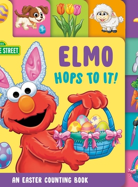 预订 Elmo Hops to It! an Easter Counting Book (Sesame Street): 9780593900055