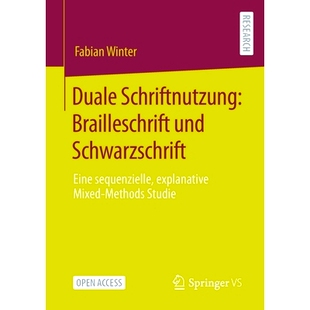 sequenzielle Duale Schwarzschrift 预订 explanative Studie Brailleschrift Methods Schriftnutzung 97836 und Mixed Eine