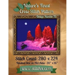 Cross Stitch Nature’s 9781502587886 Number Finest Design 预订 Pattern