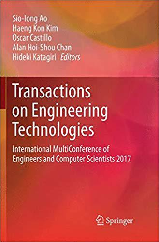 【预售】Transactions on Engineering Technologies: International MultiConference of Engineers and Computer Scientis...