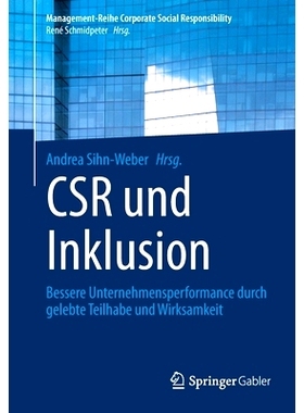 预订 Csr Und Inklusion: Bessere Unternehmensperformance Durch Gelebte Teilhabe Und Wirksamkeit: 9783662621134