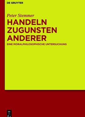 预订 Handeln zugunsten anderer