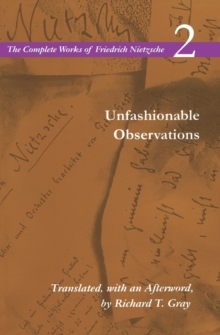 预订 Unfashionable Observations: Volume 2 9780804734035