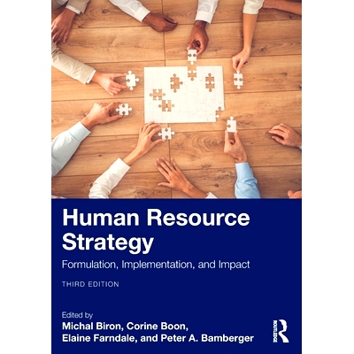 预订 Human Resource Strategy: Formulation, Implementation, and Impact 人力资源策略：制定、实施与影响 第3版: 978103251430