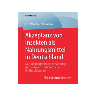 预订 Akzeptanz von Insekten als Nahrungsmittel in Deutschland