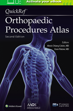 【预订】Quickref(r) Orthopaedic Procedures Atlas, Second Edition: Print + eBook with Multimedia