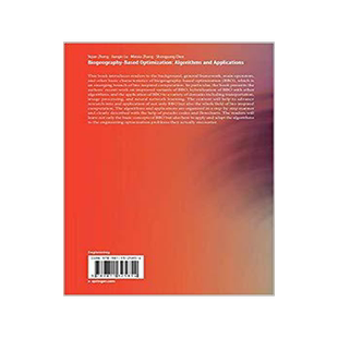 预订 Biogeography-Based Optimization: Algorithms and Applications