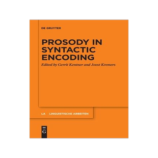 [预订]Prosody in Syntactic Encoding 9783110992113