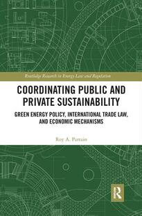 Public Coordinating and Private 9781032239552 Sustainability 预订