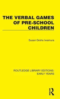 [预订]The Verbal Games of Pre-school Children 9781032356587